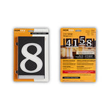 Homidea Backlit LED House Number 8