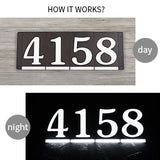 Homidea Backlit LED House Number 8