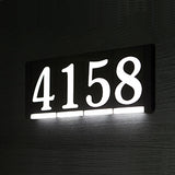 Homidea Backlit LED House Number 9